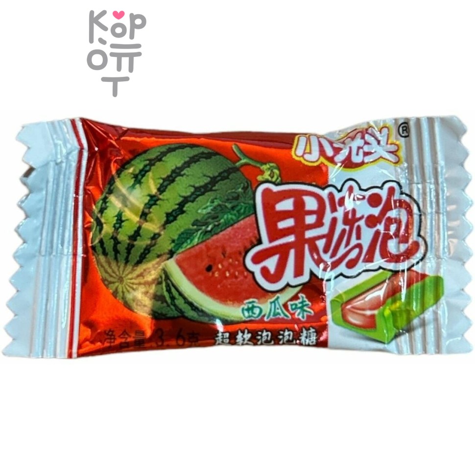 Желейная жевательная резинка со вкусом Арбуза FeiJie Jelly Bubble Gum