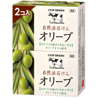 Мыло туалетное COW BRAND "Natural Soap" натуральное с Оливковым маслом.