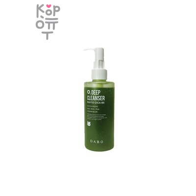 DABO Phyto CICA B5 O2 Deep Cleanser — Пенка, гель Кислородная очищающая с Центеллой и BHA кислоты, 200 г