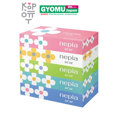 NEPIA "nepi nepi mate" — Бумажные двухслойные салфетки 150 шт. (1 пачка)