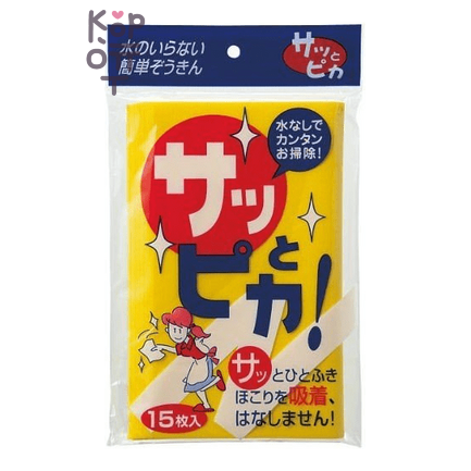 Life-Do Quick Pika - Салфетки для удаления пыли с натуральным полиролем 220 × 270 мм, 15 шт