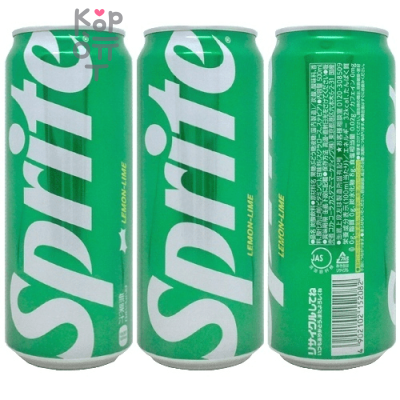 Газированный напиток Sprite Japan Lemon &amp; Lime - Спрайт со вкусом Лимона и Лайма, 500мл.