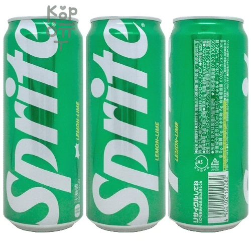 Газированный напиток Sprite Japan Lemon & Lime - Спрайт со вкусом Лимона и Лайма, 500мл.