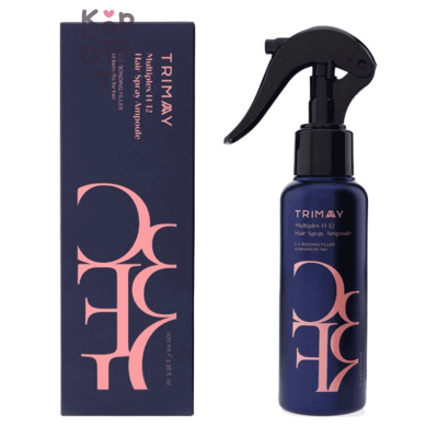 Trimay — Multiplex H-12 Hair Spray Ampoule — концентрат-спрей для восстановления повреждённых волос с кератином, 100 мл