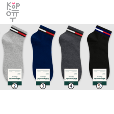 Носки мужские, средние, Ю.Корея. Размер 41-45         — Корейские товары для всей семьи(КорОпт)