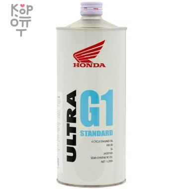 HONDA Ultra G1 Standart 4 Cycle SS 5W30 SL  - Моторное масло  для мотоциклов 1л.  — Корейские товары для всей семьи(КорОпт)