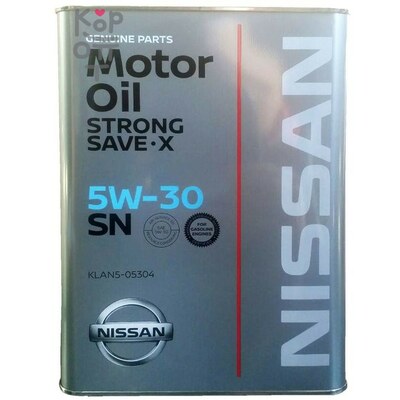 NISSAN Strong Save X 5W30 SN - Моторное масло