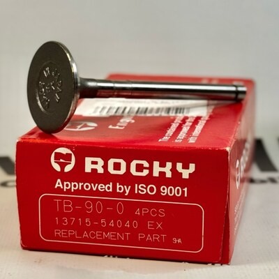 Клапан двигателя 3L выпускной TB-90-0 13715-54040 36x103.3x8 ROCKY