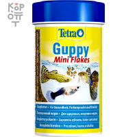 TetraGuppy корм в хлопьях для гуппи 100 мл
