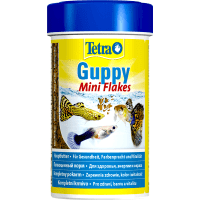 TetraGuppy корм в хлопьях для гуппи