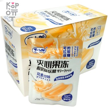 Жевательная йогуртовая Сэндвич-конфета с оригинальным вкусом &mdash; Корейские товары для всей семьи(КорОпт)