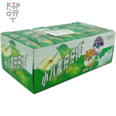 Леденец на палочке Zaizai Яблоко со сливками 100% — Корейские товары для всей семьи(КорОпт)