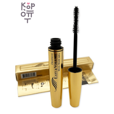 Deoproce Mascara Real Easy Volume - Тушь для придания объёма, 8 мл