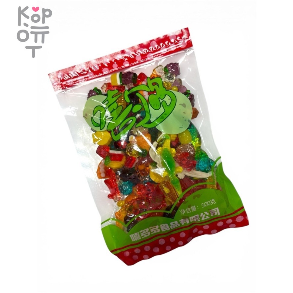 Мармеладное Ассорти, 500гр. , купить с доставкой на дом фото 1 &mdash; Корейские товары для всей семьи(КорОпт)