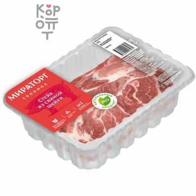 Мираторг Свинина - Стейк из свиной шейки 400 г