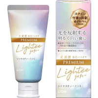 Lion Махi Lightee Premium Toothpaste - Премиальная зубная паста для восстановления белизны и красоты зубной эмали со вкусом мяты и бергамота.