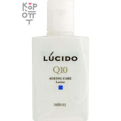 MANDOM "Lucido Q10 Ageing Care Lotion" - Лосьон от несовершенств зрелой кожи лица без запаха (для мужчин после 40 лет) 110мл.