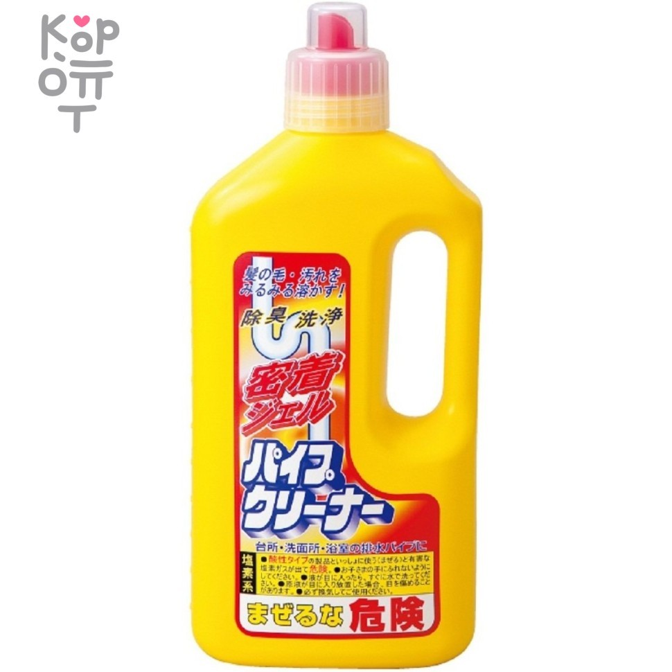 Nihon "Gel Pipe Cleaner"- Очищающий гель для прочистки труб удаляющий запах 800гр.