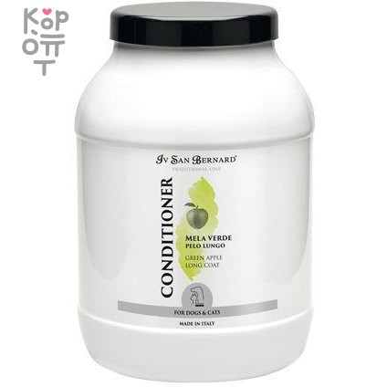 ISB Traditional Line Green Apple Кондиционер для длинной шерсти 3 л