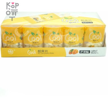 Леденцовая карамель Ku Shuang со вкусом Манго — Корейские товары для всей семьи(КорОпт)