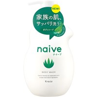 Naive Body Soap (Contains aloe extract) - Мыло жидкое для тела с экстрактом Алоэ.