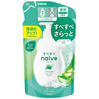 Naive Body Soap (Contains aloe extract) - Мыло жидкое для тела с экстрактом Алоэ.