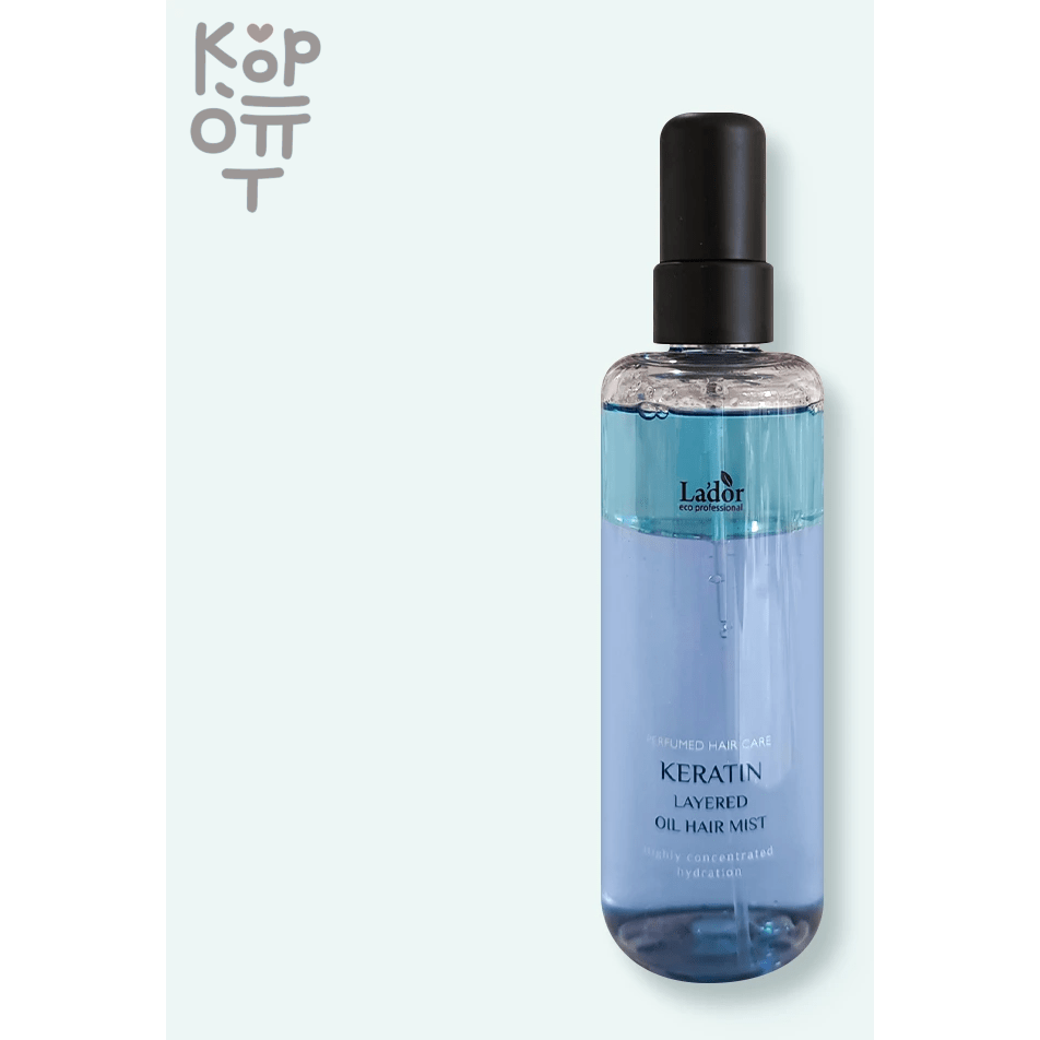 Lador Keratin Layered Oil Hair Mist - Парфюмированный кератиновый мист для укрепления и защиты воло 130 мл