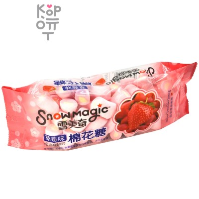 Маршмеллоу Snowmagic со вкусом Клубники, 138гр.