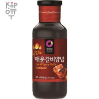 Daesang - Остро-жгучий маринад Кальби, пластиковая бутылка 500г.*15шт., Коробка