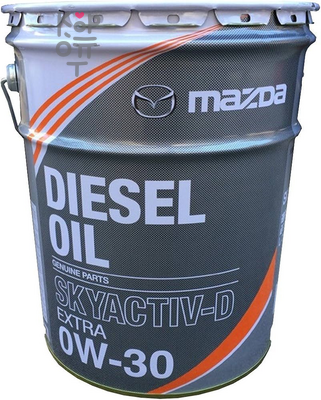MAZDA DIESEL OIL SKYACTIVE-D 0W30 — Моторное масло, 20 л