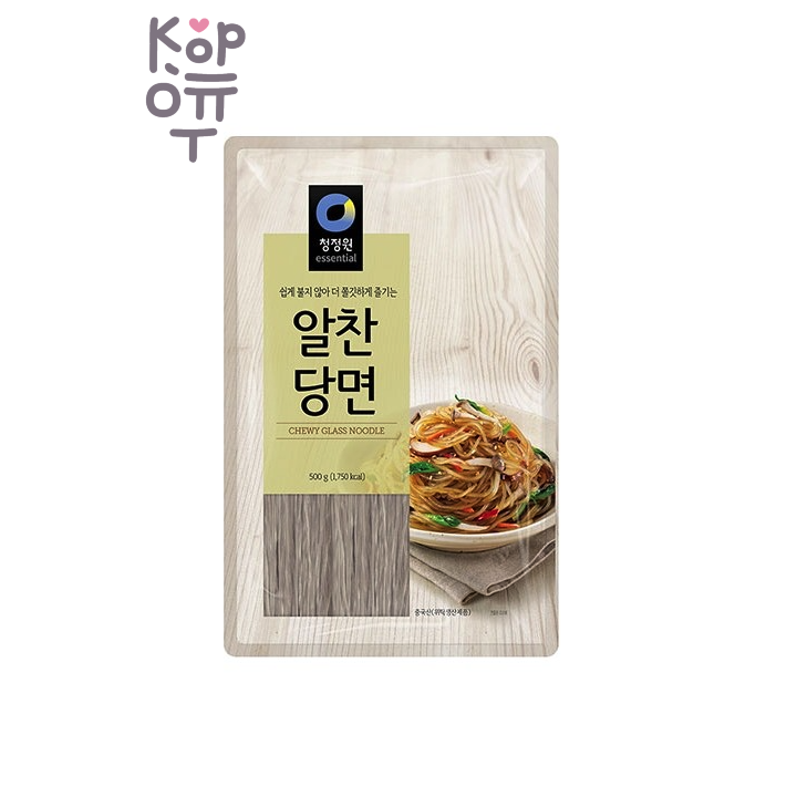 Daesang Chung Jung One Chewy Glass Noodle — Лапша из батата стеклянная, 500 г