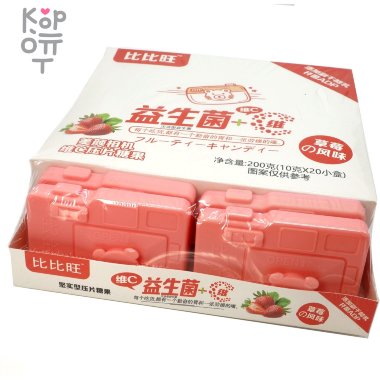 Драже Холодок Биби Ван Vitamin C Tablet Candy Beauty Camera - &quot;Фотоаппарат&quot; с витамином С и вкусом Клубники — Корейские товары для всей семьи(КорОпт)