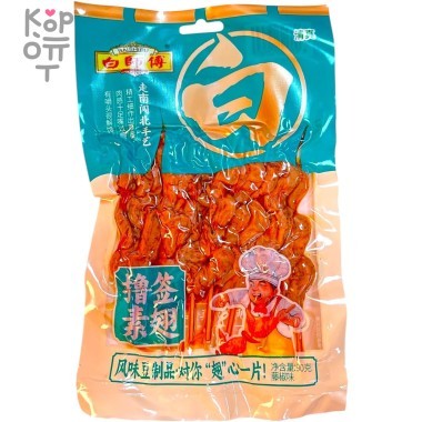 Снэк Baishifu Foods Вегетарианские крылышки Лушу, со вкусом перца, 90гр. &mdash; Корейские товары для всей семьи(КорОпт)