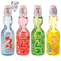 Hata Kosen Grape Ramune Напиток безалкогольный газированный Рамуне со вкусом винограда, 200 мл