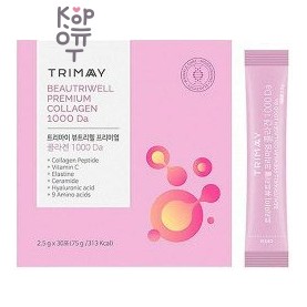Trimay BeautriWell Premium Collagen 1000 Da — Питьевой коллаген, 2,5 г × 30 шт