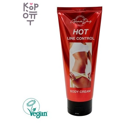 Grace Day Hot Line Control Cream - Антицеллюлитный крем для тела, 200 мл