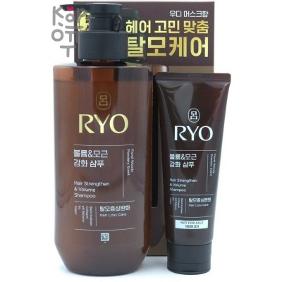 Ryo Hair Strengthener Volume Shampoo - Набор Шампунь для обьема волос 480мл. +112мл.