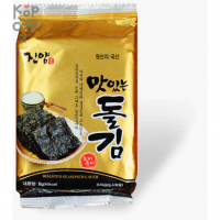 Морская капуста Jinyang Food Delicious Seasoned Laver - сушеная обжаренная, с солью 8гр.