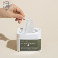 Mary&May Cica Houttuynia Tea Tree Calming Mask - Набор масок с центеллой для чувствительной кожи, 30шт.