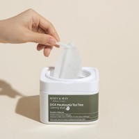 Mary&May CICA Houttuynia Tea Tree Calming Mask - Успокаивающие тканевые маски с чайным деревом 30 шт/ 400 г