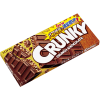 LOTTE Crunky Chocolate - Шоколад Кранки хрустящий, 45гр.