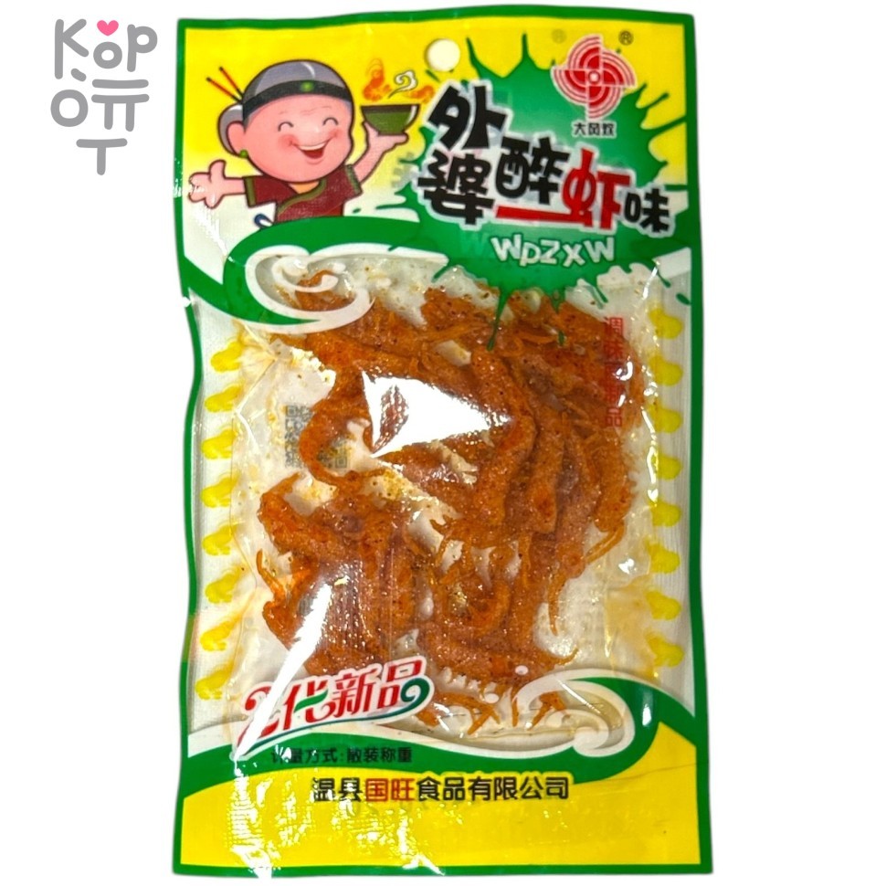 Снэк WPZXW - Вегетарианские огненные пьяные креветки, купить с доставкой на дом фото 1 — Корейские товары для всей семьи(КорОпт)