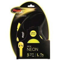 flexi рулетка New Neon L (до 50 кг) лента 5 м