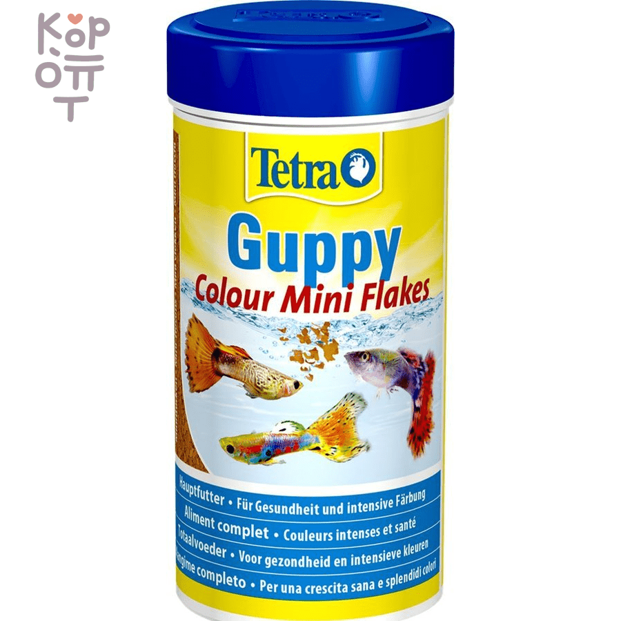 TetraGuppy корм в хлопьях для гуппи 250 мл, купить с доставкой на дом фото 1 &mdash; Корейские товары для всей семьи(КорОпт)