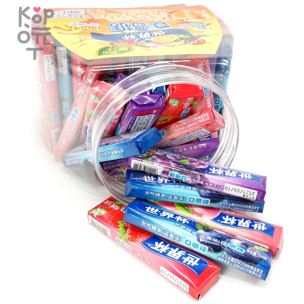 Жевательная конфета Фруктовый микс, купить с доставкой на дом фото 1 — Корейские товары для всей семьи(КорОпт)