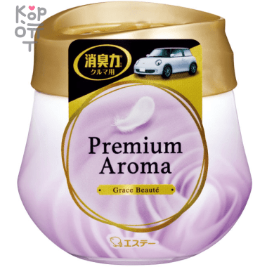 ST Premium Aroma - Гелевый парфюмированный освежитель воздуха для автомобиля с Изящным цветочно-фруктовым ароматом, 90гр. — Корейские товары для всей семьи(КорОпт)