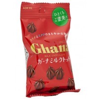 Lotte Ghana Extra Cacao Milk Chocolate - Шоколад Гана трюфель 45гр.