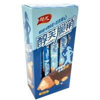 Chunfu Crisp Angle Cakes - Хрустящее злаковое Фитнес печенье с Арахисом и кремовой начинкой