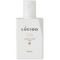 MANDOM "Lucido Q10 Ageing Care Milk" - Молочко для комплексной профилактики проблем кожи лица, без запаха  (для мужчин после 40 лет) 100мл.