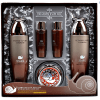 YE DAM YUN BIT Complete Snail Recover Woman 3 Set - Набор для ухода за кожей лица с муцином улитки (тонер, эмульсия, крем)